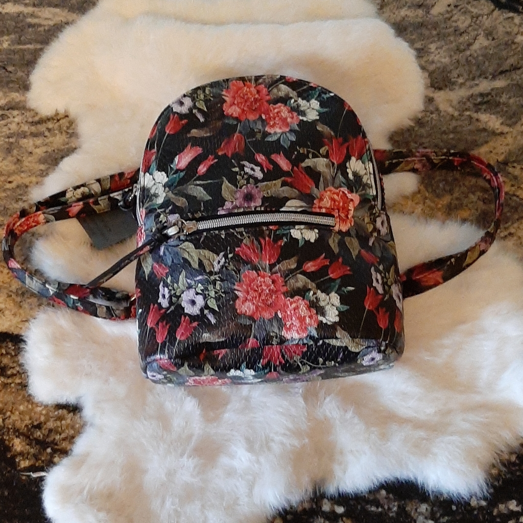Nwt Flowered Backpack.